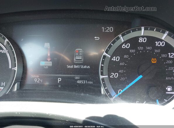 5TDABRCH0PS581771 2023 TOYOTA HIGHLANDER Черный Панорамный вид салона 360°