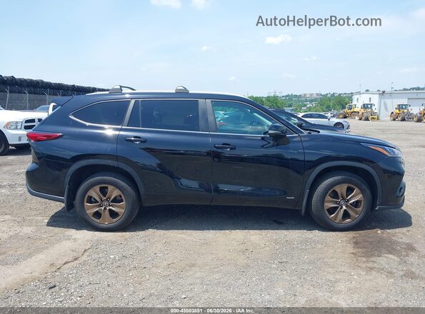 5TDABRCH0PS581771 2023 TOYOTA HIGHLANDER Черный Вид щитка приборов