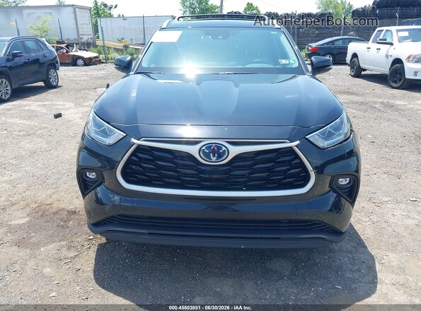 5TDABRCH0PS581771 2023 TOYOTA HIGHLANDER Черный Вид панели приборов