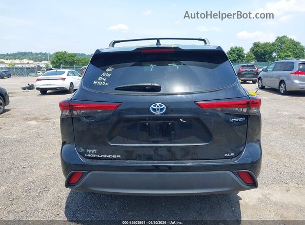 5TDABRCH0PS581771 2023 TOYOTA HIGHLANDER Черный 