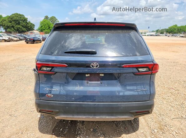 5TDACAB50SS052688 2025 TOYOTA GRAND Blue Հետևի տեսք