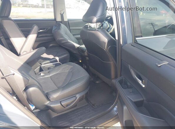 5TDACAB50SS056224 2025 TOYOTA HIGHLANDER Blue Vista de la etiqueta del VIN