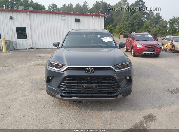 5TDACAB50SS056224 2025 TOYOTA HIGHLANDER Blue Vista del cuadro de instrumentos