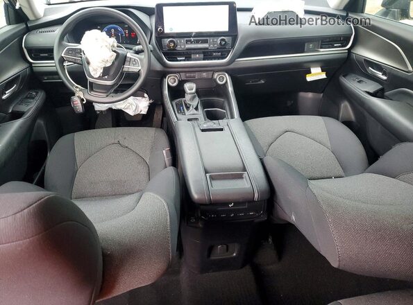 5TDACAB51SS048777 2025 TOYOTA GRAND Blue Widok deski rozdzielczej