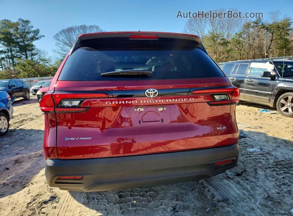 5TDACAB52RS014096 2024 TOYOTA GRAND Red Rear view