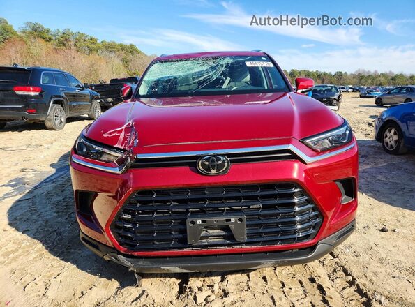 5TDACAB52RS014096 2024 TOYOTA GRAND Red Front view