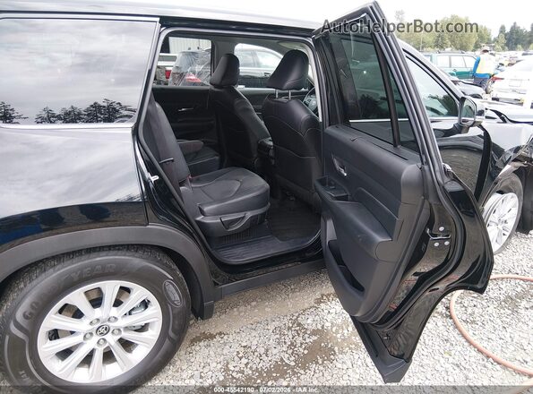 5TDACAB52RS027186 2024 TOYOTA GRAND HIGHLANDER Black VIN კოდის სტიკერის ხედი