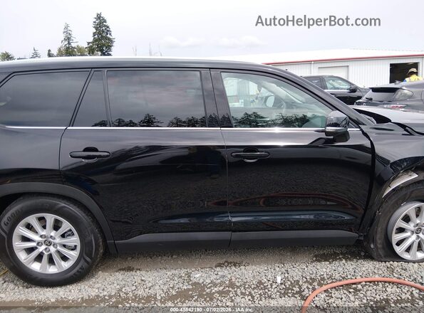 5TDACAB52RS027186 2024 TOYOTA GRAND HIGHLANDER Black სალონის 360-გრადუსიანი ხედი
