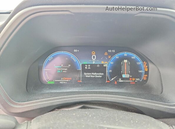 5TDACAB53RS001163 2024 TOYOTA GRAND Silver Սարքավորումների վահանակի տեսք