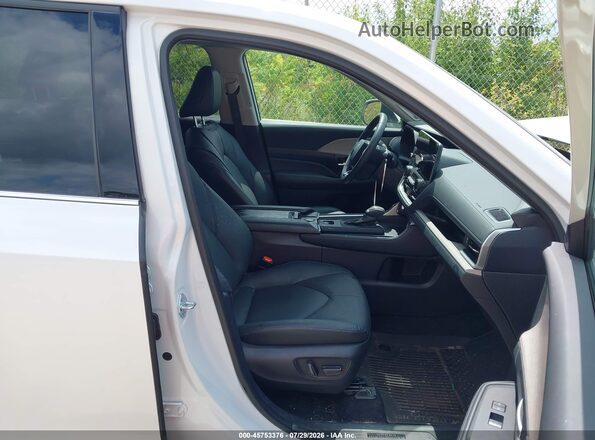 5TDACAB53RS022546 2024 TOYOTA GRAND HIGHLANDER Белый Вид салона спереди