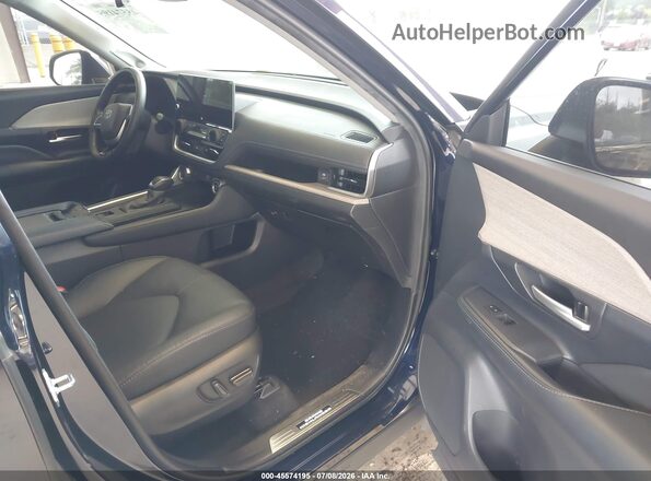 5TDACAB53RS030193 2024 TOYOTA GRAND HIGHLANDER Blue Front interior view