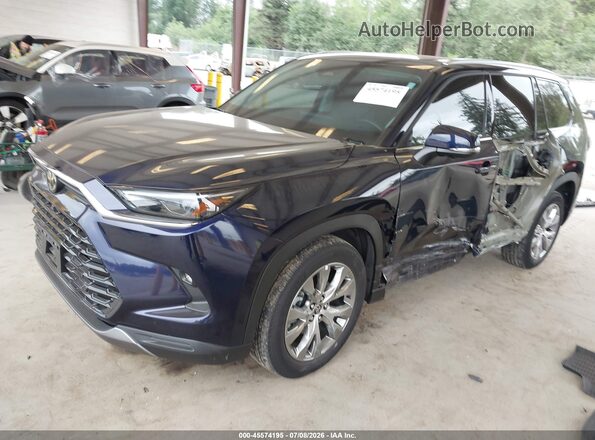 5TDACAB53RS030193 2024 TOYOTA GRAND HIGHLANDER Blue Front left