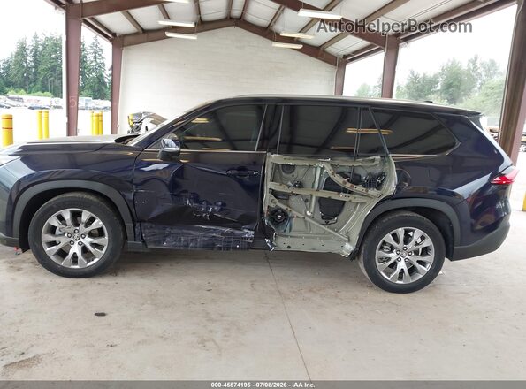 5TDACAB53RS030193 2024 TOYOTA GRAND HIGHLANDER Blue Front view