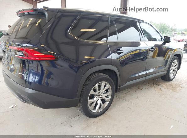 5TDACAB53RS030193 2024 TOYOTA GRAND HIGHLANDER Blue Rear right