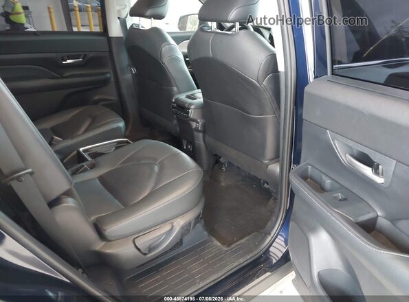 5TDACAB53RS030193 2024 TOYOTA GRAND HIGHLANDER Blue VIN sticker view