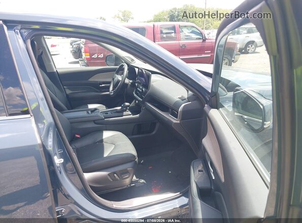 5TDACAB53RS030923 2024 TOYOTA GRAND HIGHLANDER Blue Front interior view