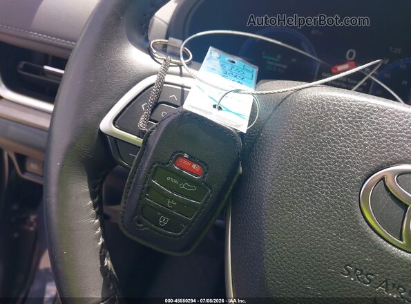 5TDACAB53RS030923 2024 TOYOTA GRAND HIGHLANDER Blue Dashboard view
