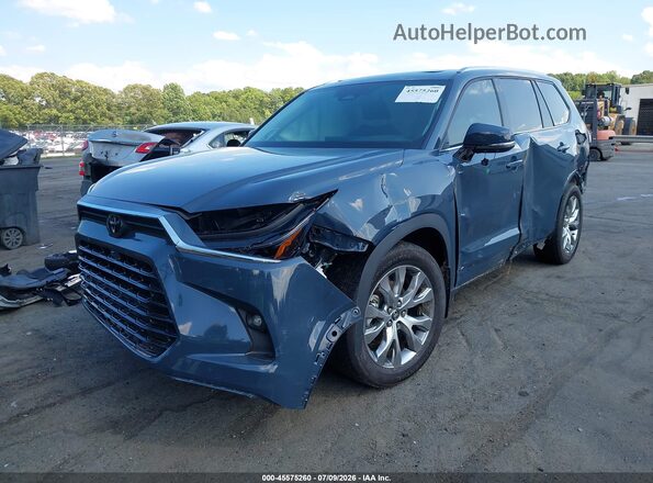 5TDACAB53SS042091 2025 TOYOTA GRAND HIGHLANDER Blue Front left