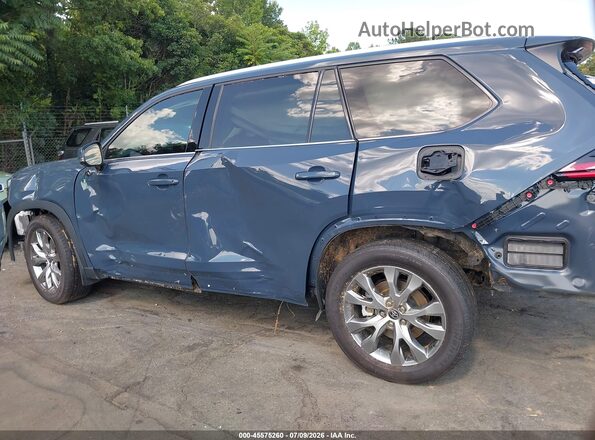 5TDACAB53SS042091 2025 TOYOTA GRAND HIGHLANDER Blue 360 interior view