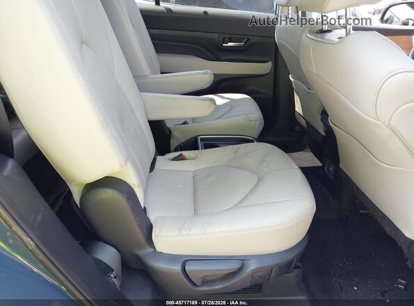 5TDACAB54SS045890 2025 TOYOTA GRAND HIGHLANDER Blue VIN კოდის სტიკერის ხედი