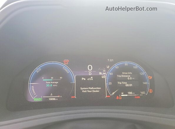 5TDACAB54TS071715 2026 TOYOTA GRAND White Instrument cluster view