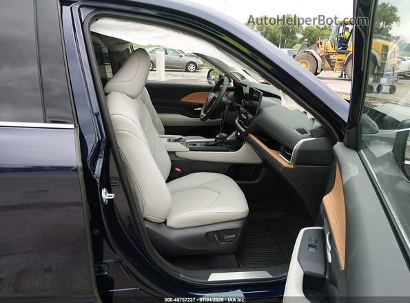 5TDACAB54TS110755 2026 TOYOTA GRAND HIGHLANDER HYBRID Blue წინა სალონის ხედი