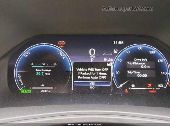 5TDACAB54TS110755 2026 TOYOTA GRAND HIGHLANDER HYBRID Blue უკანა სავარძლების ხედი