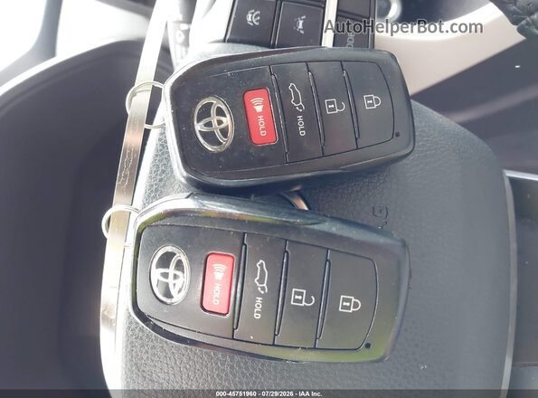 5TDACAB55SS033733 2025 TOYOTA GRAND HIGHLANDER Red Dashboard view