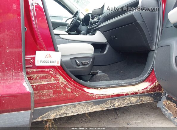 5TDACAB55SS033733 2025 TOYOTA GRAND HIGHLANDER Red Rear interior view