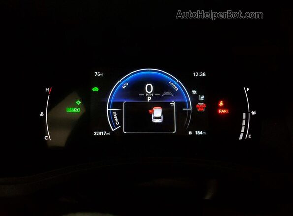 5TDACAB56RS008608 2024 TOYOTA GRAND Кремовый Вид щитка приборов
