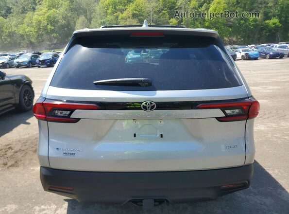 5TDACAB56SS046085 2025 TOYOTA GRAND Silver Հետևի տեսք