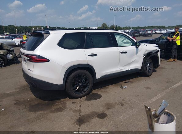 5TDACAB57SS052154 2025 TOYOTA GRAND HIGHLANDER White Trasero derecho