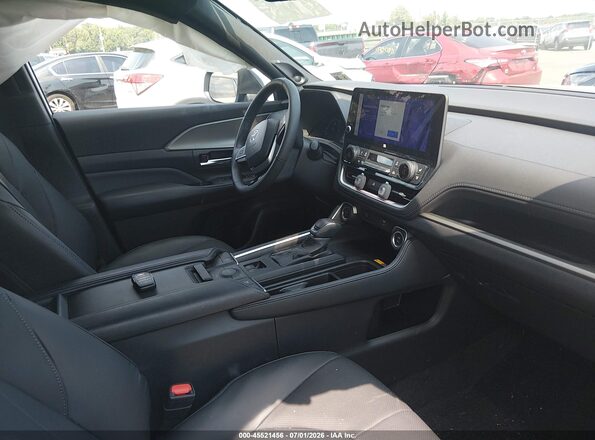 5TDACAB57SS052154 2025 TOYOTA GRAND HIGHLANDER White Vista interior delantera