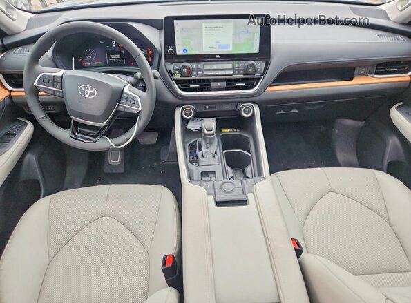 5TDACAB57TS093546 2026 TOYOTA GRAND Синий Вид панели приборов
