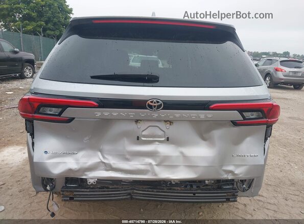5TDACAB58RS014894 2024 TOYOTA GRAND HIGHLANDER Silver Դիմացի տեսք