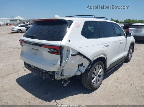 5TDACAB58RS020985 2024 TOYOTA GRAND HIGHLANDER White Հետևի աջ