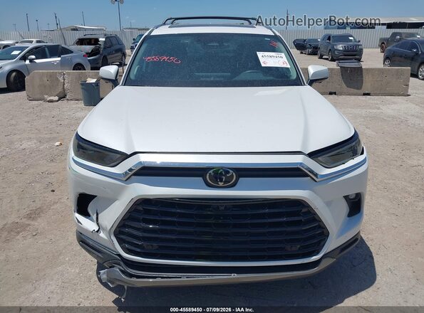 5TDACAB58RS020985 2024 TOYOTA GRAND HIGHLANDER White Սալոնի հետևի տեսք