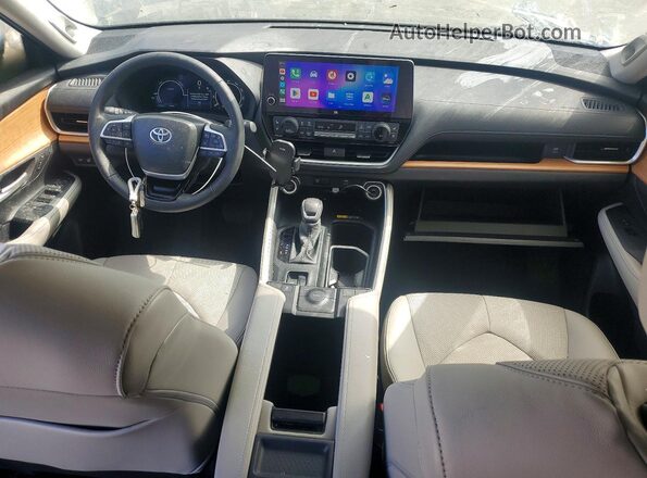 5TDACAB58RS024020 2024 TOYOTA GRAND Blue Առջևի վահանակի տեսք