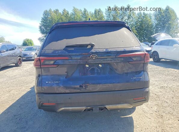 5TDACAB58RS024020 2024 TOYOTA GRAND Blue Հետևի տեսք