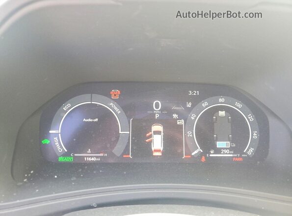 5TDACAB58RS024020 2024 TOYOTA GRAND Blue Սարքավորումների վահանակի տեսք