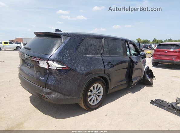 5TDACAB58TS072365 2026 TOYOTA GRAND HIGHLANDER HYBRID Синий Задняя правая четверть
