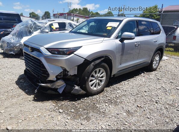 5TDACAB59SS032407 2025 TOYOTA GRAND HIGHLANDER Silver Передня ліва чверть