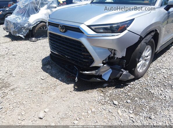 5TDACAB59SS032407 2025 TOYOTA GRAND HIGHLANDER Silver Вид спереду