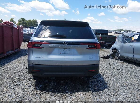5TDACAB59SS032407 2025 TOYOTA GRAND HIGHLANDER Silver 