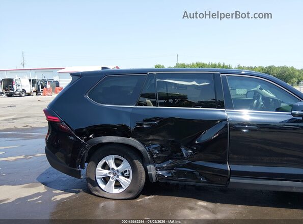 5TDACAB59SS038384 2025 TOYOTA GRAND HIGHLANDER Black Vista frontal