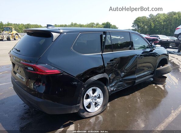 5TDACAB59SS038384 2025 TOYOTA GRAND HIGHLANDER Black Trasero derecho