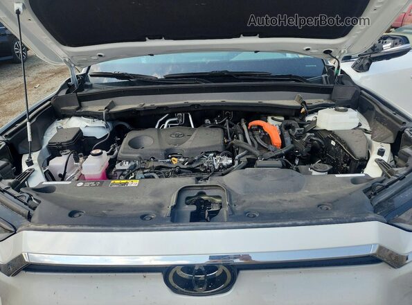 5TDACAB59SS050986 2025 TOYOTA GRAND White Widok komory silnika