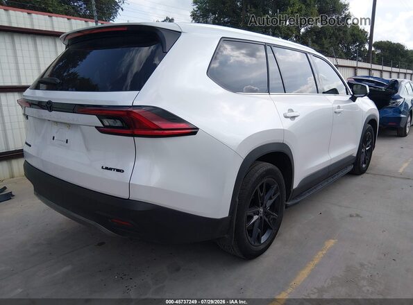5TDACAB59SS056528 2025 TOYOTA GRAND HIGHLANDER White Задня права чверть