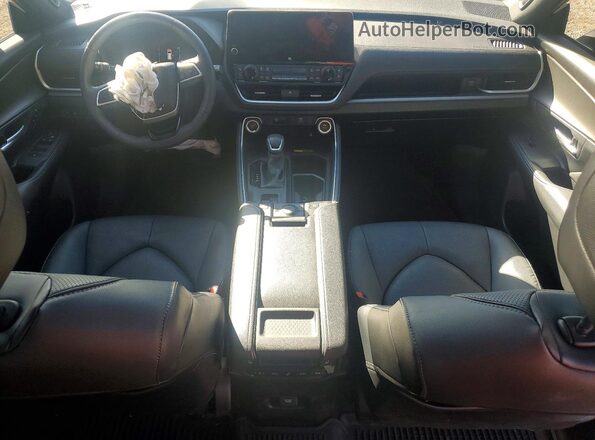 5TDACAB5XSS038684 2025 TOYOTA GRAND White Dashboard view