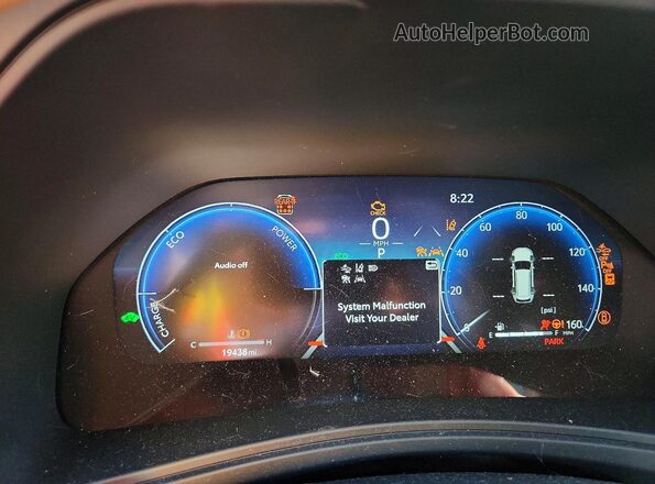 5TDACAB5XSS038684 2025 TOYOTA GRAND White Instrument cluster view